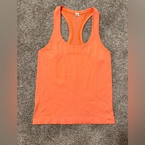 lululemon athletica Orange Tank Top